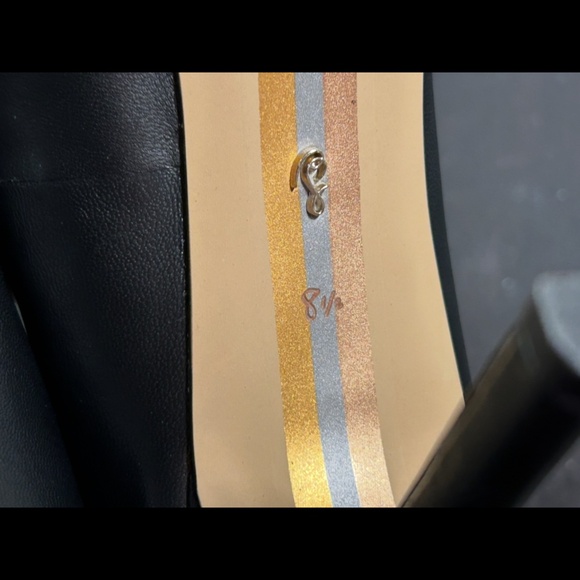 Sam Edelman Hazel Pointed Toe Pump Heels Shoes Black Leather Woman’s 8.5 - Picture 15 of 16